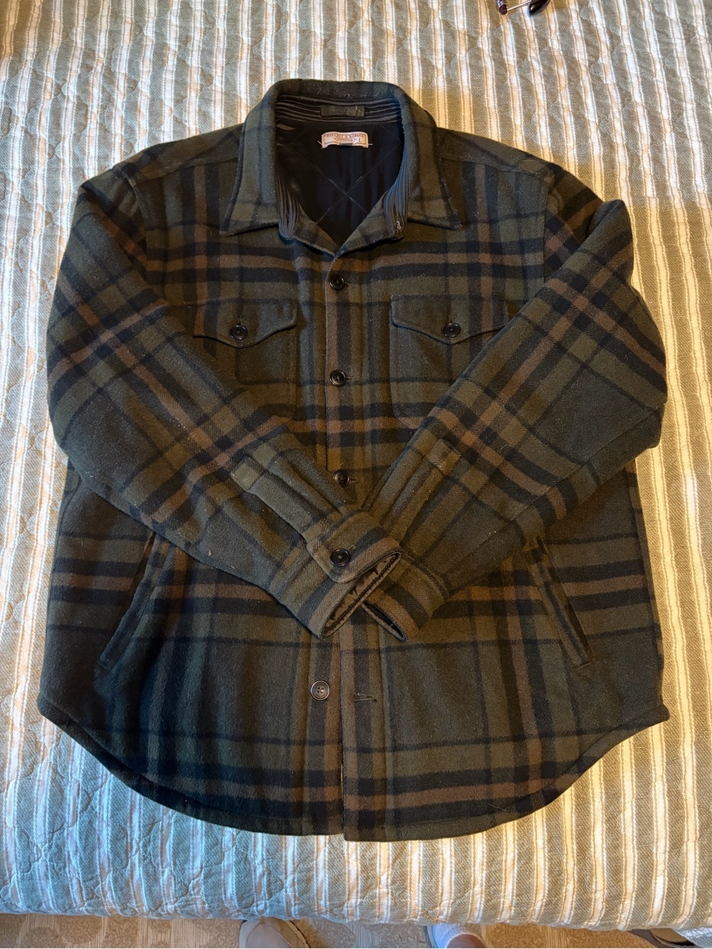 Men's Plaid Wallace and Barnes Shacket